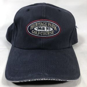 HERITAGE PARK GOLF COURSE GEAR FOR SPORTS HAT CAP ADJUSTABLE ONE SIZE FITS MOST